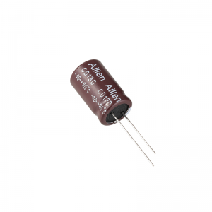 CD13D Wysokotemperaturowy aluminiowy kondensator elektrolityczny typu plug-in